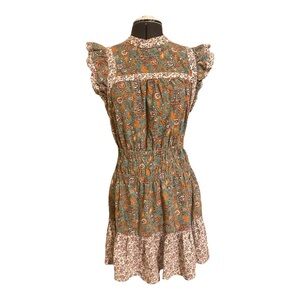 Universal Thread Boho Cottagecore Ruffle Dress Size M
